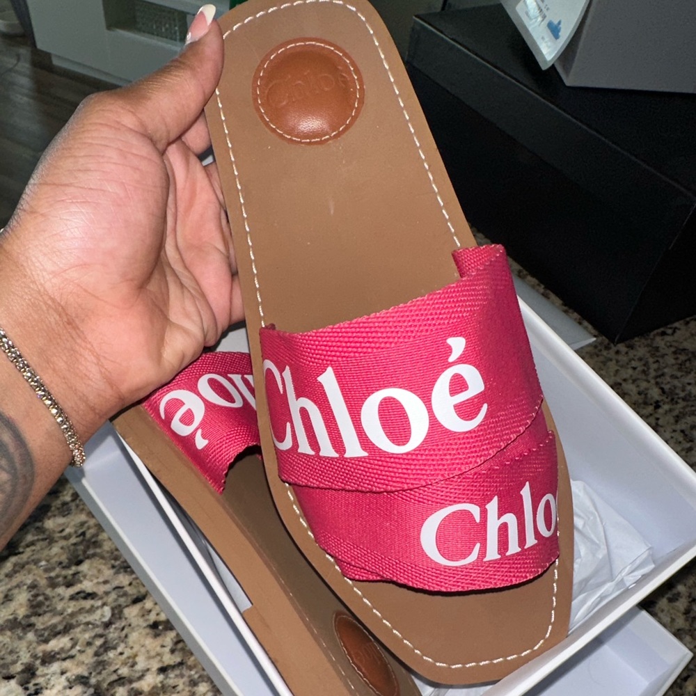 Chloe Woody Slides